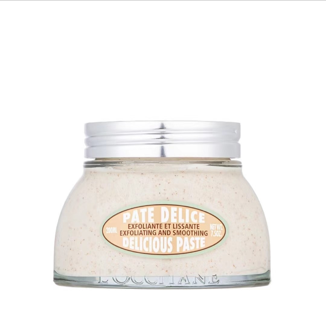 欧舒丹甜扁桃紧致磨砂膏200ml
