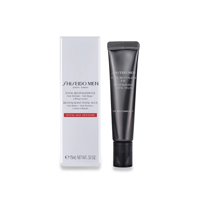 资生堂新男士焕能紧致眼霜滋润塑颜抚痕淡化细纹15ml