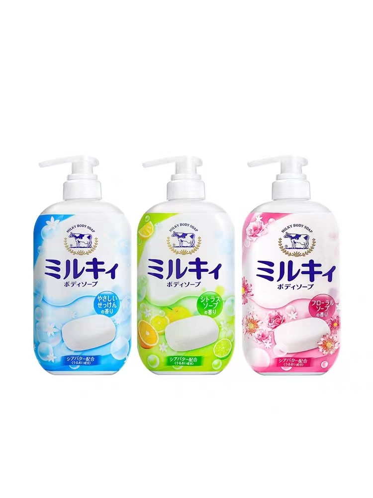 COW日本牛乳石碱美肌沐浴露550ml