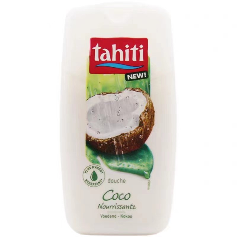 tahiti椰子味沐浴乳