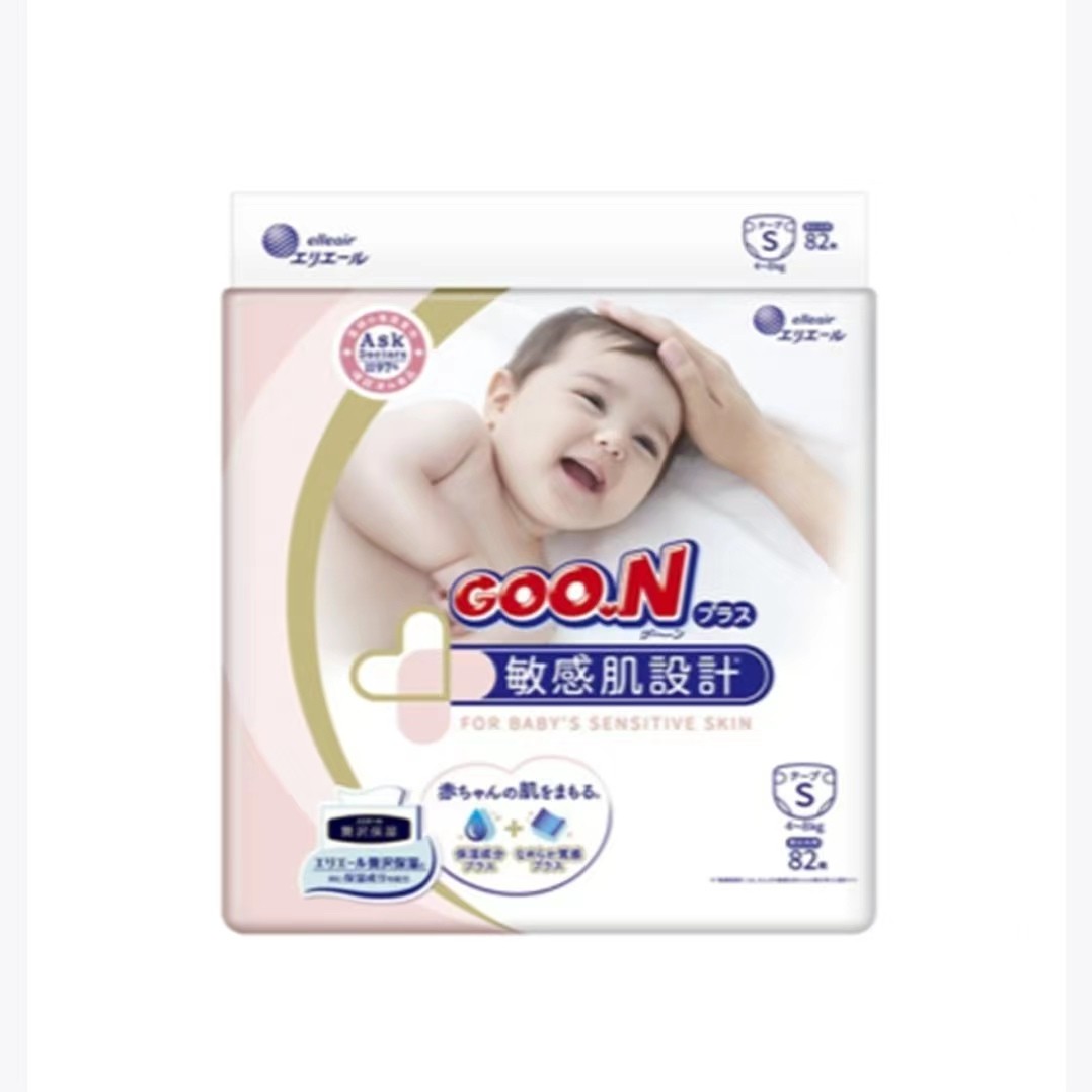 大王纸尿裤S码82枚/包