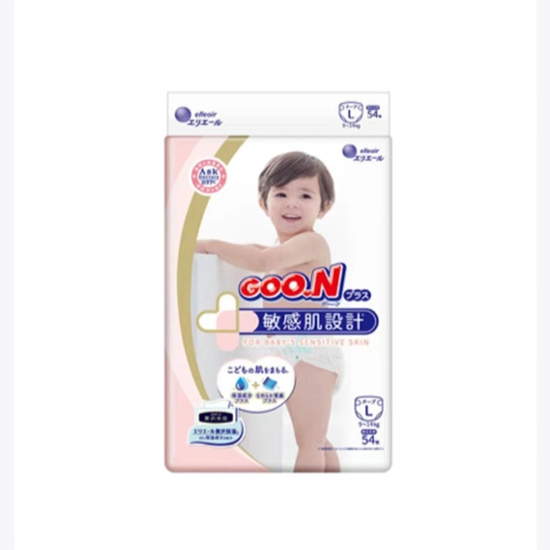 大王纸尿裤L码54枚/包
