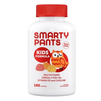 SmartyPants儿童维生素软糖180粒/罐 4岁+