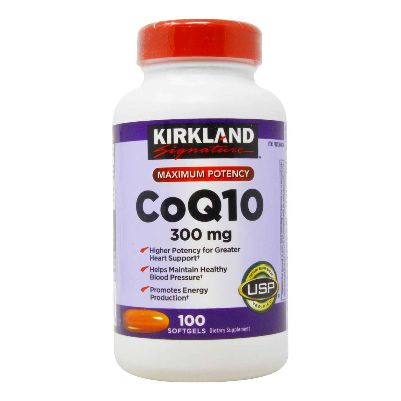 柯克兰辅酶Q10软胶囊 300mg  100粒