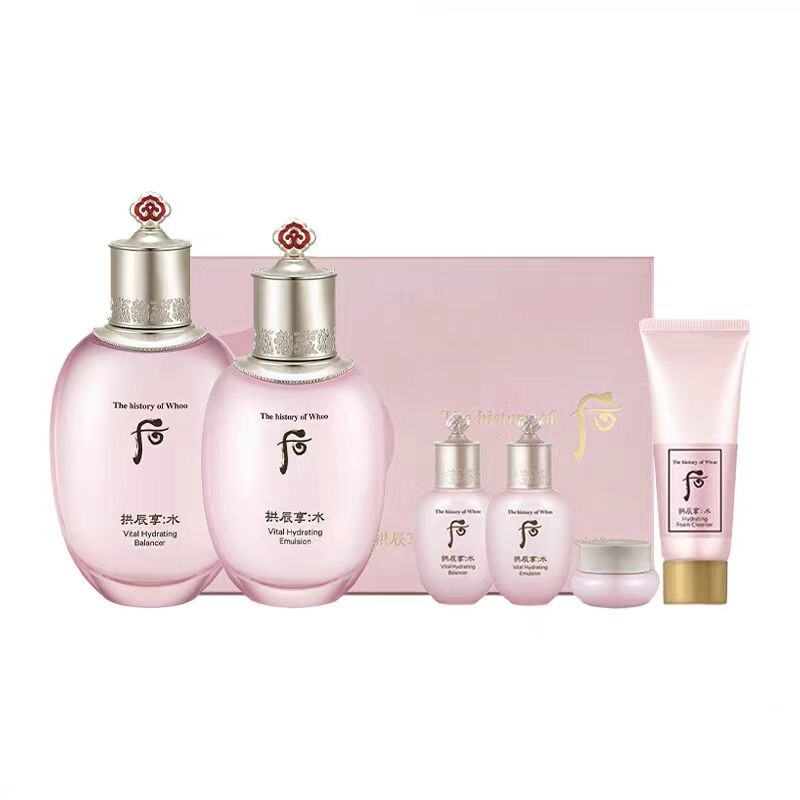 Whoo后水妍水乳霜3件套