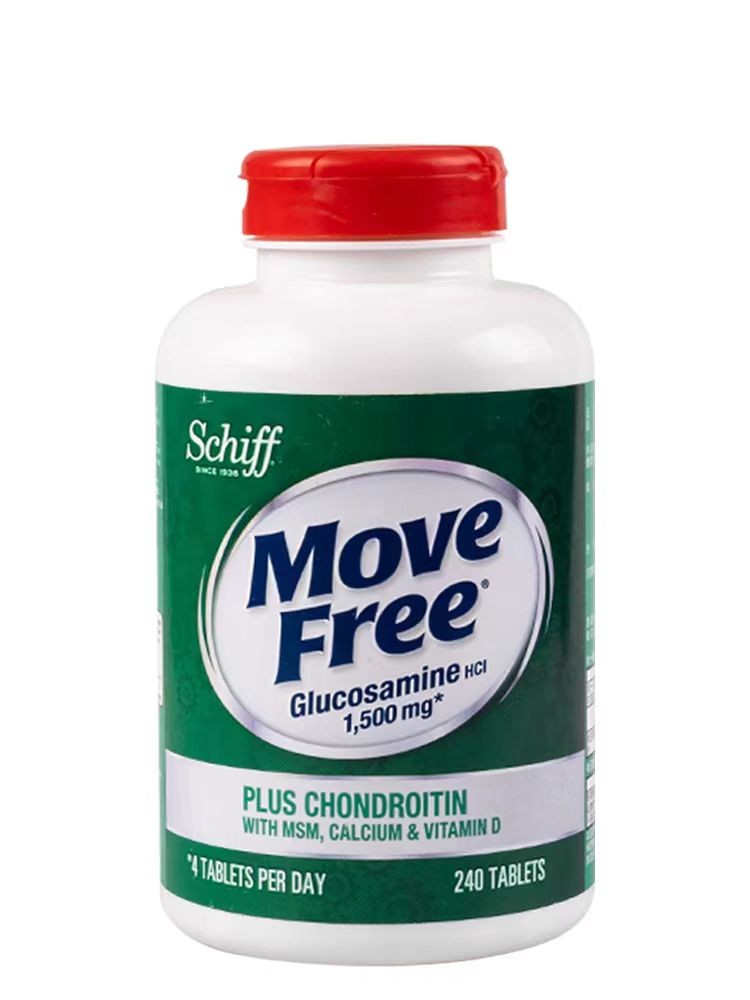 Move Free氨糖软骨素高钙240粒