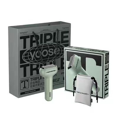 YOOSE 有色剃须刀电动双层刀头